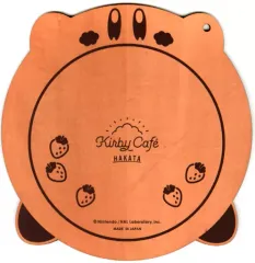 【中古】皿・ボウル カービィ(いちご) スーベニア木製プレート 「星のカービィ カービィカフェ」 博多限定