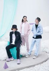 BOHEMSEO(ボヘミアンソウル) LOGO BAND JERSEY BOOTCUT PANTS