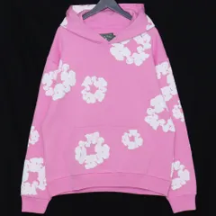 【Denim Tears】スワロフスキー リース「ピンク」ジップパーカー Denim Tears Pink Camo パーカー | ピンク | FARFETCH JP