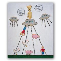【絵画作家作】オリジナル ジクレー版画 アートパネル ファブリックパネル 壁掛け 絵画 F0サイズ
