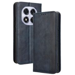 Redmi Note 14 Pro 5G ケース 手帳 チェック柄 合革 レトロ 手帳 ケース 【Color】ネイビー