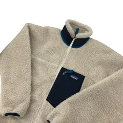 186005 patagonia パタゴニア フリースジャケット Classic Retro-X RN51884　STY23056   XS アイボリー クラシック レトロＸ レディース