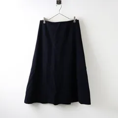 アパルトモン ドゥーズィエムクラス L'Appartement Lisiere ウールフレアスカート/■ネイビー ロング ボトムス【2400014290165】のサムネイル
