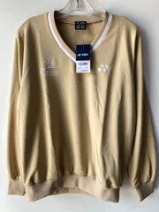 YONEX ユニトレーナー 32032 ライトベージュ 長袖 /L