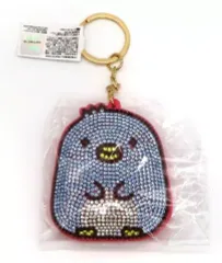 【中古】キーホルダー ぺんぎん(本物) ラインストーンマスコット 「すみっコぐらし」
