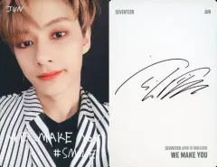 【中古】コレクションカード(男性) SEVENTEEN/JUN(ジュン)/「#SMILE」・裏面グレー/CD「JAPAN 1ST MINI ALBUM WE MAKE YOU」(CARAT盤)特典フォトカード