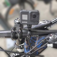 [送料無料)ハンドルマウントＧｏＰｒｏハンドルバーアルミ合金六角レンチ付クランプ