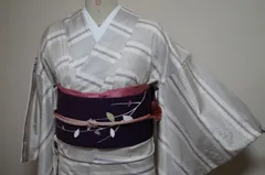 本場白大島紬　白泥染め反物　南島紀行　窪田織物 本場白大島紬白泥染め反物南島紀行窪田織物