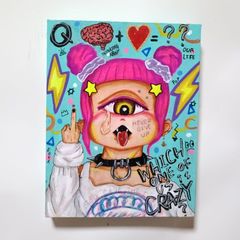 2023年製作】Abductioo（アブダクション） 現代アート イラスト
