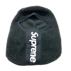 ★Supreme シュプリーム 17AW Polartec Deep Pile Balaclava バラクラバ 目出し帽 ブラック