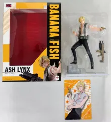 初版 G.E.M.シリーズ BANANA FISHアッシュ・リンクス フィギュア Megahouse G.E.M. Series Banana Fish Ash Lynx Anime Figure [UNUSED