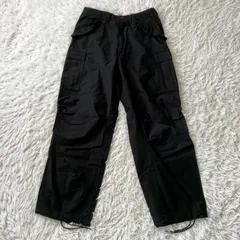 YMCLKY  カーゴパンツ M65 ミリタリーパンツ  黒 古着 3727
