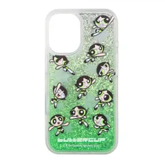 新品 16 iPhone ケース パワーパフガールズ/衝撃吸収 バンパー 動く キラキラ ラメ イングレム グリッターケース スマホケース 耐衝撃 バターカップ IC-WP46LG1S/PPG7