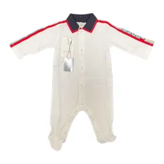 【未使用】GUCCI グッチ ベビー服 ロンパース オールインワン ストライプ 2025年最新】GUCCIロンパースの人気アイテム - メルカリ
