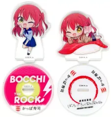 【中古】アクリルスタンド・アクリルパネル 喜多郁代 ミニアクリルスタンド(2種セット) 「劇場総集編ぼっち・ざ・ろっく! Re：/Re：Re：×かっぱ寿司」 まんぷくセット注文特典