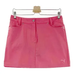 サイズ：L PUMA GOLF プーマゴルフ  インナー付スカート  ピンク系 [240101323500]# ゴルフウェア レディース ストスト