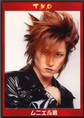 【中古】コレクションカード(男性) T.K.O/ムニエル君/バストアップ・右手襟元/「ゆく年くる年蛇メタルII～年中無休～」トレーディングカード