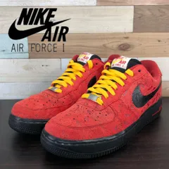 AIR FORCE 1 LOW ナイキ エアフォース 1 ロー ユニバーシティレッド ブラック イエロー 26cm U08800 488298-617