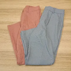 ◇ 《 CLOSSHI クロッシー まとめ売り２点セット サイズLL センタープレス ゆったりめ ストレートパンツ レディース 》 E  【1306260039965】