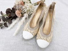CHANEL ニットパンプス