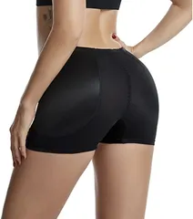 ADOSSY 美尻 ガードル ヒップパッド ヒップアップ ショーツ レディース( ブラック,  L)