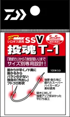 ダイワ　（バラ針）ＤーＭＡＸ　シロギス　徳用　ＳＳＶ　投魂　Ｔー１　４号のサムネイル