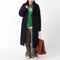 極美品】アストラカン ロングコート 襟ミンク ラム 高級毛皮 黒