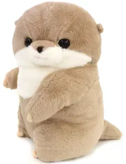 【中古】ぬいぐるみ くったり カワウソの赤ちゃん ハグハグ ウルトラ BIGTぬいぐるみ(特) ライトグレー タイトー限定