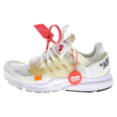 NIKE (ナイキ) ×OFF WHITE THE 10 AIR PRESTO オフホワイト ザテン エアプレスト ローカットスニーカー ホワイト US8/26cm AA3830-100