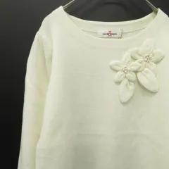 新品！タグ付き　ギャラリービスコンティ お花モチーフセーター 新品！タグ付き ギャラリービスコンティ お花モチーフセーター