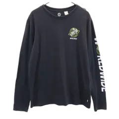 リーバイス SILVER TAB バックプリント 長袖 Tシャツ M ブラック Levi's ロンT メンズ