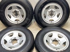 215/80R15 112/110LT 
ヨコハマ スーパーバン 356 
　 TOPY S54A 
15x6.0  139.7-6穴 
中古タイヤ サマータイヤ ホイールセット 4本セット
 s15250519051