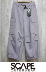 【新品:SALE】25 SCAPE BAGGY PANTS - Sサイズ - SMOKE VIOLET 正規品 スノーボード ウェア ワイド パンツ