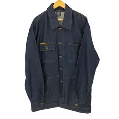 金欠価格！USA製 デニム カバーオール ジャケット PRISON BLUES 金欠価格！USA製 デニム カバーオール ジャケット PRISON BLUES