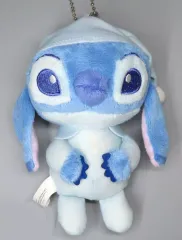 【中古】ぬいぐるみマスコット・ぬいぐるみバッジ スティッチ(パジャマ) ぬいぐるみマスコット 「一番くじ リロ＆スティッチ ～のんびりまったりサマー～」 D賞