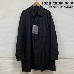 2024年最新】【中古】ヨウジヤマモトプールオム YOHJI YAMAMOTO POUR HOMME ロングシャツ 長袖 無地 M 黒 ブラック  /KH ○D メンズ 【ベクトル 古着】の人気アイテム - メルカリ