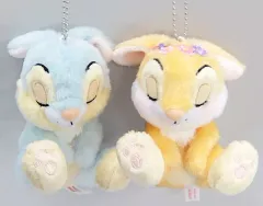 【中古】ぬいぐるみ とんすけ＆ミス・バニー ぬいぐるみバッジセット 「バンビ」 東京ディズニーリゾート限定