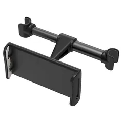 新品 Uneawitタブレットホルダー 車載用スタンド 後部座席 車載ホルダー 11インチにも対応 360°回転角度調整 ヘッドレストバーの幅さ13cm~15cm車用 ホルダー ヘッドレスト用 後席用 転落防止 安定性 簡単取付 iPad/携帯電話/タブレットのサムネイル
