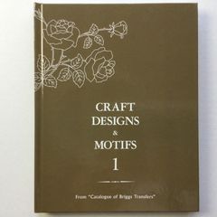 手芸本 図案集 クラフトデザイン&モチーフ第1集 刺繍 カットワーク 1980円