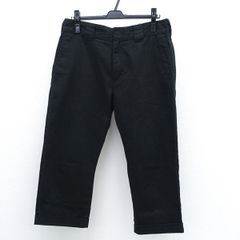 Dickies / ディッキーズ ◆ワークパンツ/7部丈/ブラック/サイズL 1210-0327 【メンズ/MEN/男性/ボーイズ/紳士】 メンズファッション【中古】 