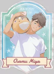 【中古】シール・ステッカー 宮治 ステッカー 「ハイキュー!! TO THE TOP×文房具カフェコラボ」