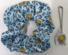 【中古】アクセサリー(非金属) A.ハローキティ シュシュ＆アクリルチャーム 「サンリオキャラクターズ」 ローソン限定