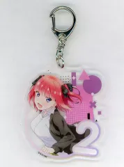 【中古】キーホルダー 中野二乃(数字入り) アクリルキーホルダー cyber style 「映画 五等分の花嫁 キャラポップストア ミニゲーム 五つ子たちのタイムトライアル」 B賞