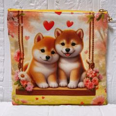 ご予約パネル267 犬 子供 幻想的 メルヘン❤ブックカバー