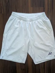 YONEX ヨネックス VERYCOOL ショートパンツ ハーフパンツ 白 メンズ L 15164Y