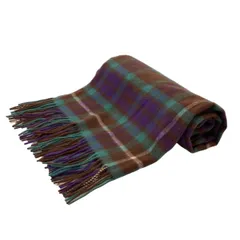 TWEEDMILL ストール パープル・ブラウン TWEEDMILL ストール パープル・ブラウン レディース