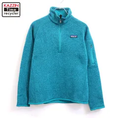 00s patagonia ベターセーター ハーフジップ フリース ジャケット レディース 表記Mサイズ
