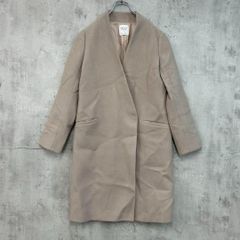 ユナイテッドトウキョウ ダブルクロス Vネック ノーカラーコート M 
