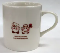 【中古】マグカップ･湯のみ カービィ＆ワドルディ(ハンバーガー) スーベニアマグカップ 「星のカービィ カービィカフェ」 アートコレクション・オ・レ注文特典