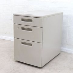 KOKUYO コクヨ BS＋ 収納ワゴン3段ワゴン デスクワゴン 引き出し サイドキャビネット 書類 シンプル ペントレー EG17282 中古オフィス家具
